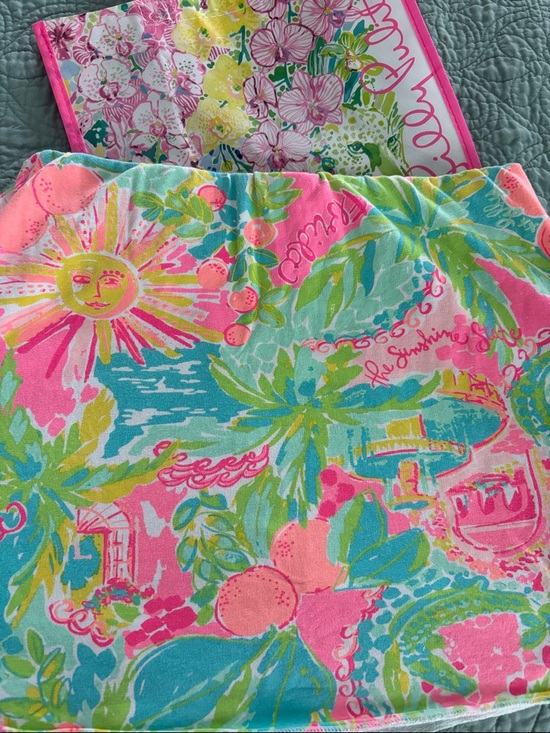 Lilly Pulitzer Dresses & Skirts - Lilly Pulitzer Bright Pink Multi Mini Skirt-Firm price